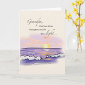 Großelterntag Karte (Gelbe Blume)