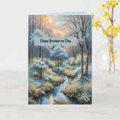 Großelterntag mit Blauwald Karte (Gelbe Blume)