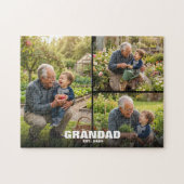 Großelterntag Opa-Foto-Geschenk Puzzle (Horizontal)