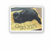 Größen Aufkleber (Vorderseite)