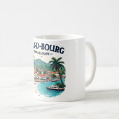 GROSSEN BURG GUADELOUPE KAFFEETASSE (VorderseiteRechts)