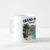 GROSSEN BURG GUADELOUPE KAFFEETASSE (Vorderseite Links)