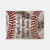 Größen der schmutziger Blick-PERSONALISIERTE Fleecedecke (Vorderseite (Horizontal))