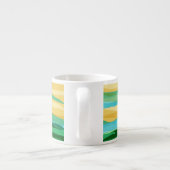 Größen der Spezialitäten-Tassen-3, gemalte Espressotasse (Rückseite)