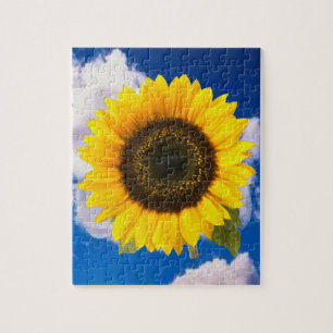 Größen des Sonnenblume-Puzzlespiels (2) Puzzle