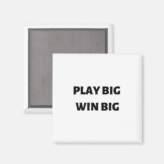 Großen Gewinn Magnet (Vorderseite/Rückseite)