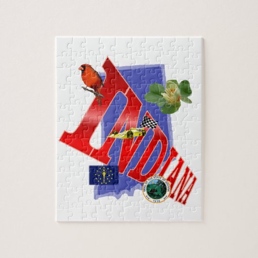 Größen Indiana-Puzzlespiels (2) Puzzle (Vertikal)