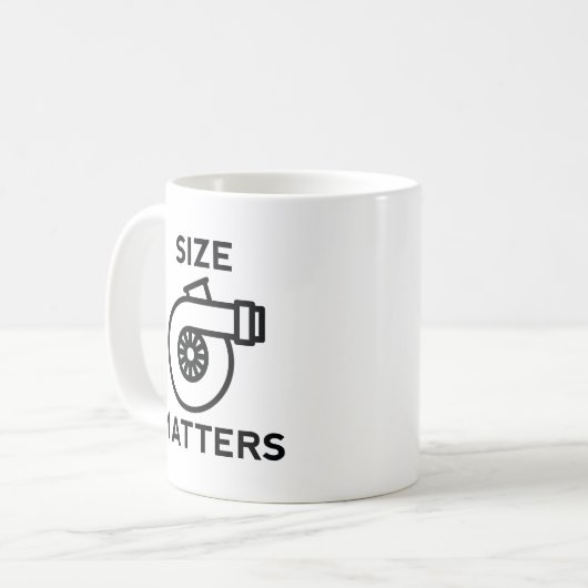 Größen Kaffeetasse (Vorderseite Links)