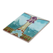 Größen Kunst Nouveau Vintage Entwurf Backsplash Fliese (Seite)