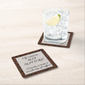 GRÖSSENANGABEN... RECHTECKIGER PAPPUNTERSETZER (Vor Ort)