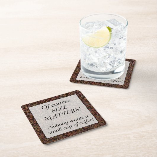 GRÖSSENANGABEN... RECHTECKIGER PAPPUNTERSETZER (Vor Ort)