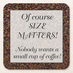 GRÖSSENANGABEN... RECHTECKIGER PAPPUNTERSETZER