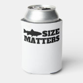 Größenfragen beim Fischfang Dosenkühler (Kanne Rückseite)