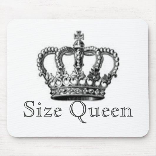 Größenkönigin Mousepad (Vorne)
