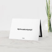 Größenspezifisch - Zur Verwendung mit 7x5-Foto - R Karte (Rückseite)