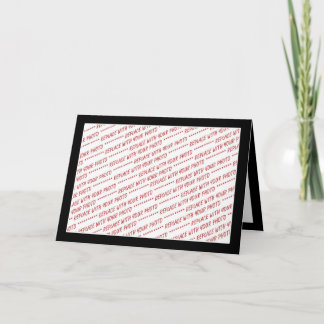 Größenspezifisch - Zur Verwendung mit 7x5-Foto - R Karte