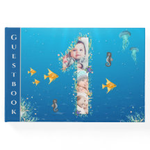 Grosser 1. Geburtstag unter dem Meereskollage-Foto