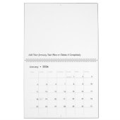 Großer 2017 Wandkalender mit IHREN FOTOS und TEXT (Jan 2026)