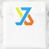 Grosser 3" quadratischer Aufkleber (Tasche)