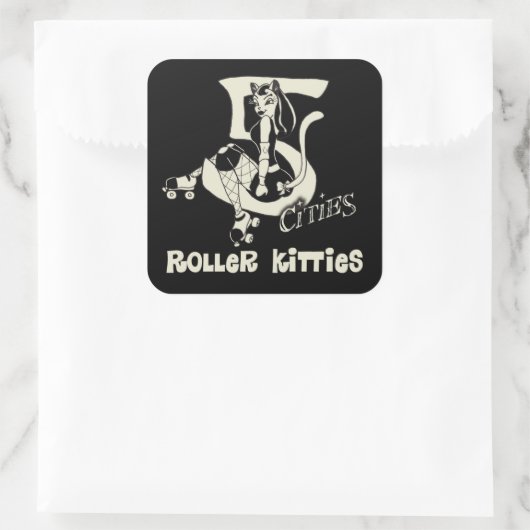 Großer 5CRK-Aufkleber Quadratischer Aufkleber (Tasche)