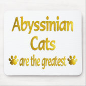 Großer Abyssinier Mousepad (Vorne)