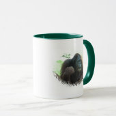 Großer Affen-Kaffee-Tasse Tasse (VorderseiteRechts)