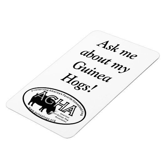 Grosser AGHA-Magnet Magnet (Linke Seite)