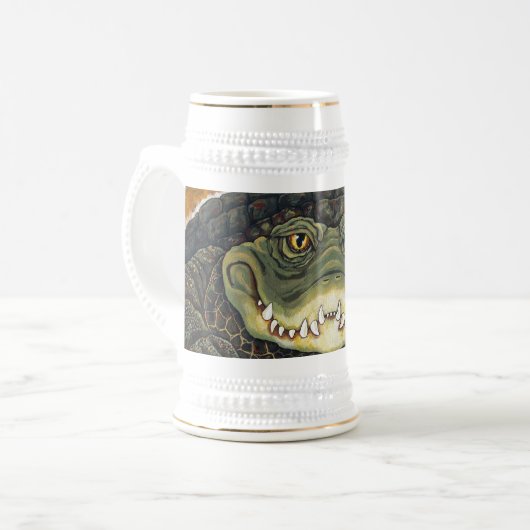 Großer Al-Krug Bierglas (Vorderseite Links)