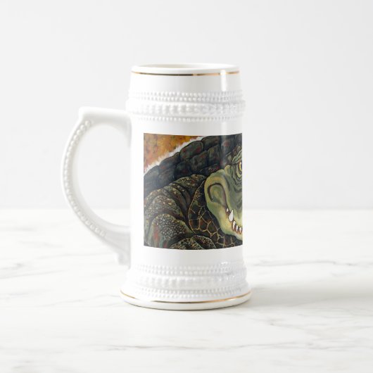 Großer Al-Krug Bierglas (Links)