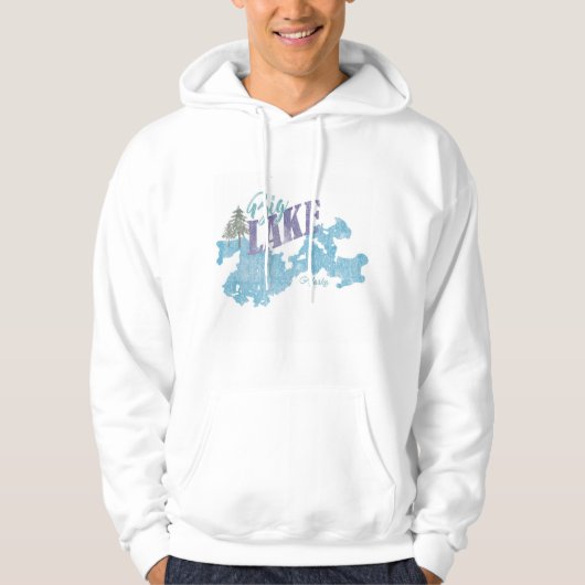 Grosser Alaska-See-Sweatshirt oder -Hemd Hoodie (Vorderseite)
