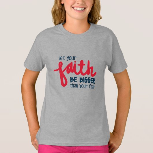 Größer als deine Angst T-Shirt (Vorderseite)