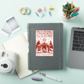 Größer als unsere ganze Welt 1 Aufkleber (iPad Hülle)