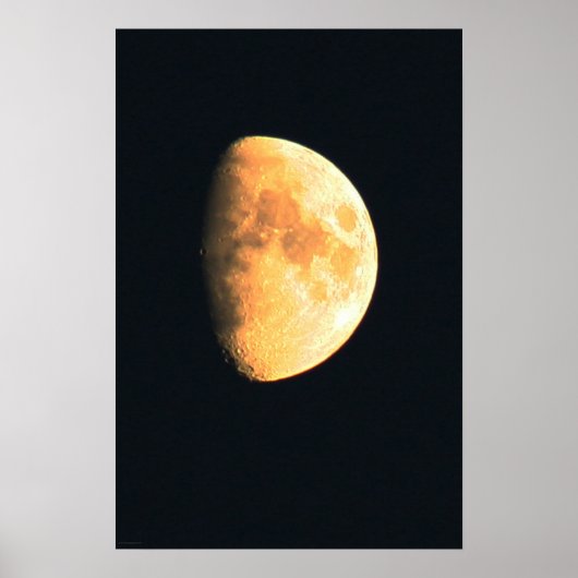 Großer alter Mond wapcn Poster (Vorne)