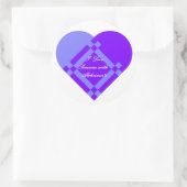 Großer Alzheimer-Sticker Runder Aufkleber (Tasche)