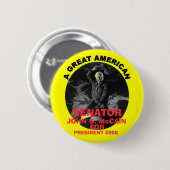 GROSSER AMERIKANER BUTTON (Vorne & Hinten)