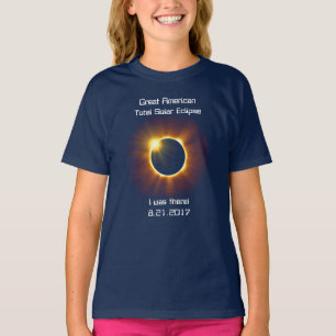 Großer amerikanischer Gesamtsolareklipse-T - Shir T-Shirt