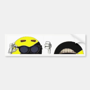 Großer Ancap Ball-Goldreihe-Größen-Autoaufklebe Autoaufkleber