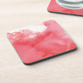 großer Aquarellhintergrund - Aquarellfarben 3 Untersetzer (Linke Seite)