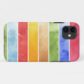 großer Aquarellhintergrund - Aquarellfarben 5 Case-Mate iPhone Hülle (Rückseite (Horizontal))