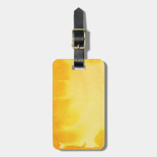 großer Aquarellhintergrund - Aquarellfarben Gepäckanhänger