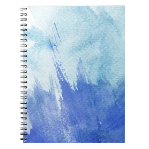 großer Aquarellhintergrund - Aquarellfarben Notizblock