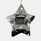 Großer Armee-LKW Keramikornament (Rechts)