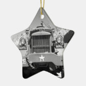 Großer Armee-LKW Keramikornament (Links)