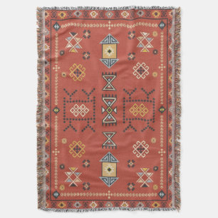 Großer Atlas-Stern — Verzierte Andalusische Berber Decke