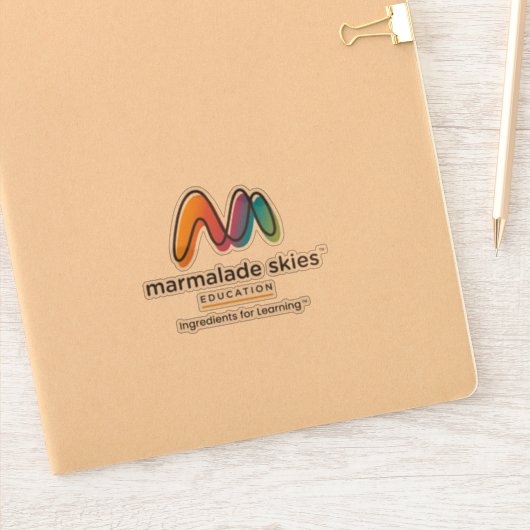 Großer Aufkleber (Notizbuch)