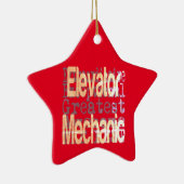 Großer Aufzug Keramik Ornament (Rechts)