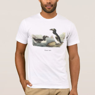 Großer Auk, John Audubon T-Shirt
