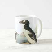 Großer Auk von Audubon Kaffeetasse (VorderseiteRechts)