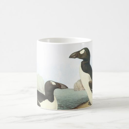 Großer Auk von Audubon Kaffeetasse (Mittel)