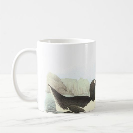 Großer Auk von Audubon Kaffeetasse (Links)